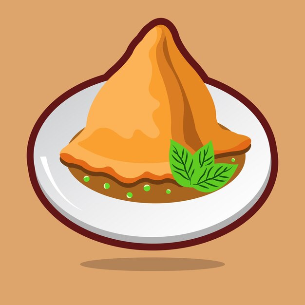 Vector de las samosas 2
