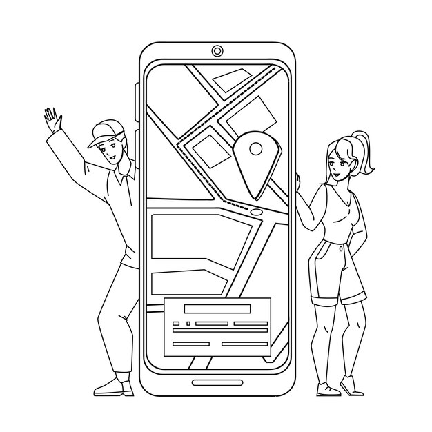 vector de seguimiento de envío