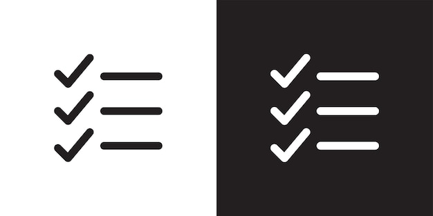 Vector Seleccione todos los iconos en blanco y negro