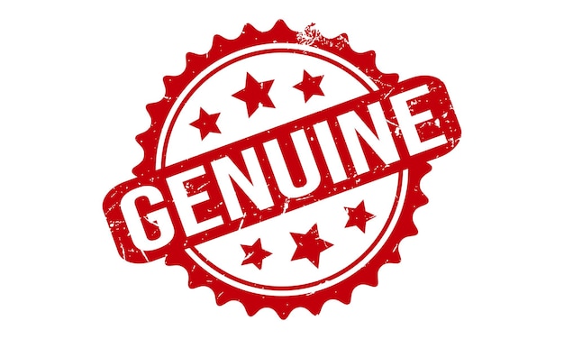Vector de sellado de goma genuino