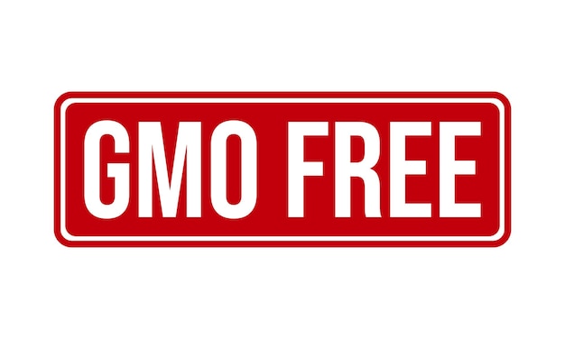 Vector de sellado de goma libre de OGM