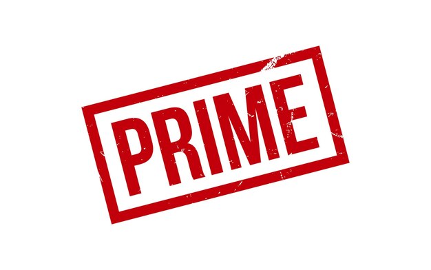 Vector de sello de goma de primer nivel