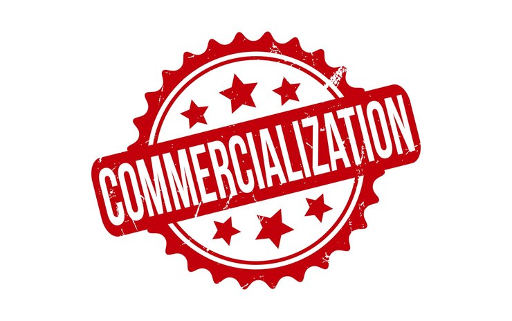 Vector vector de sello de sello de goma de comercialización