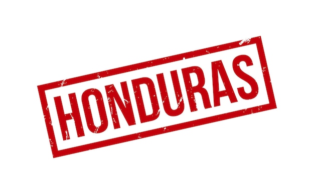 Vector de sello de sello de goma de Honduras