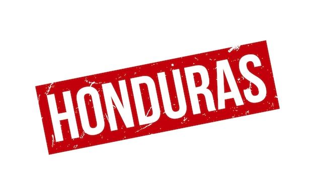 Vector de sello de sello de goma de Honduras
