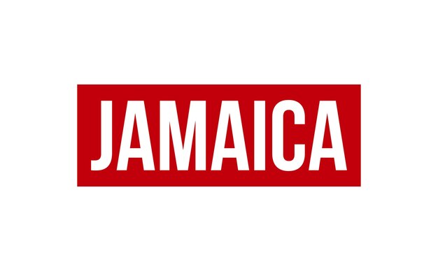 Vector de sello de sello de goma de Jamaica