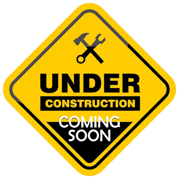 Vector de señales que pronto estarán en construcción