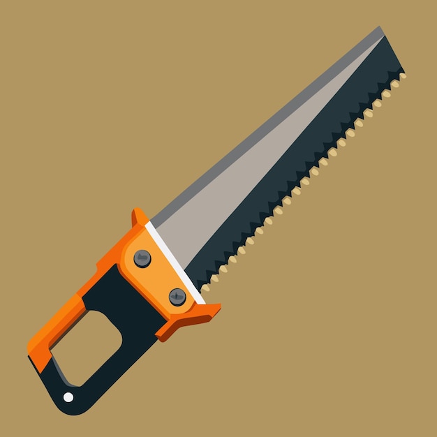 Vector de sierra de mano