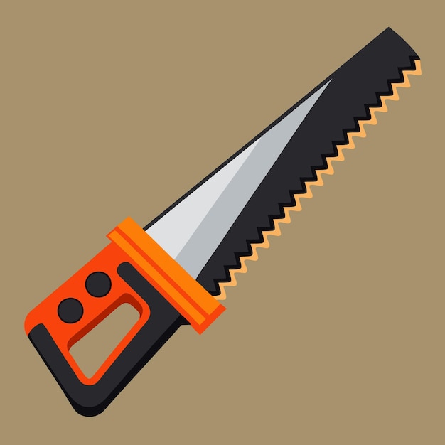 Vector de sierra de mano