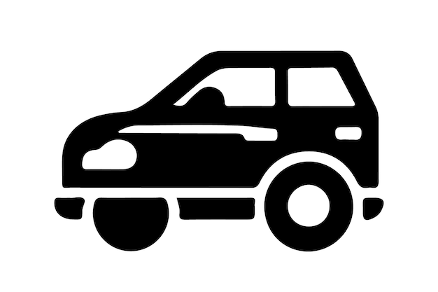 Vector de la silueta del automóvil