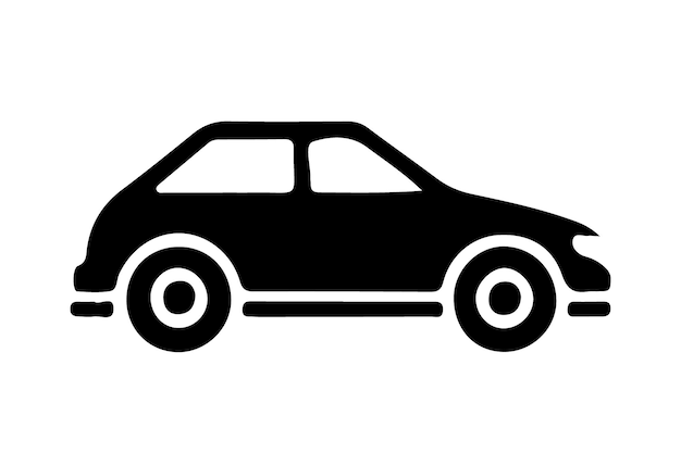 Vector de la silueta del automóvil