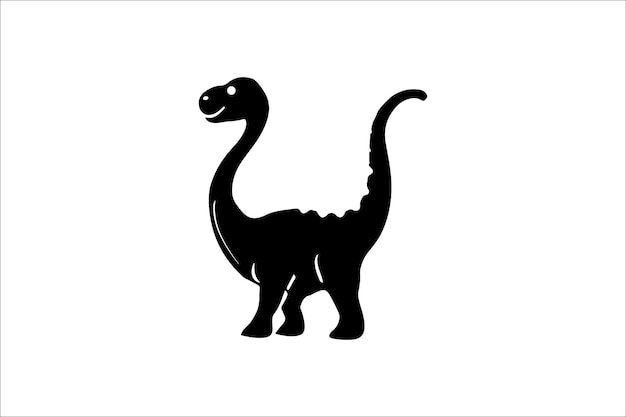 Vector de silueta de dinosaurio Ilustración del paquete Silueta de dinosaurios