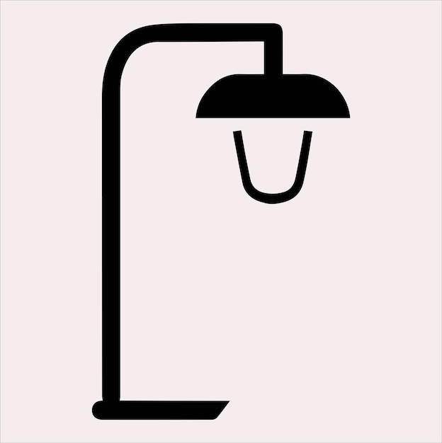 Vector de silueta de línea delgada sobre un fondo blanco