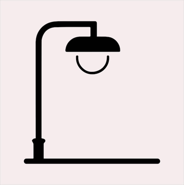 Vector de silueta de línea delgada sobre un fondo blanco