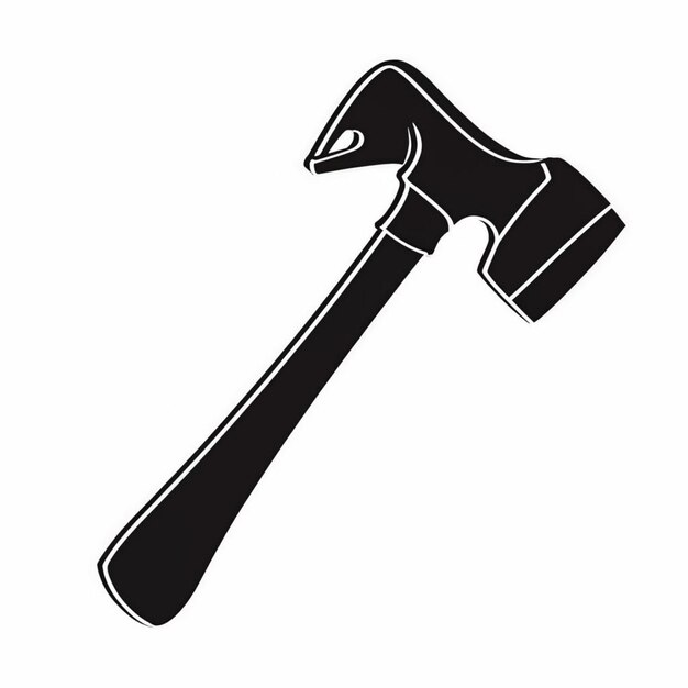 Vector de silueta del martillo
