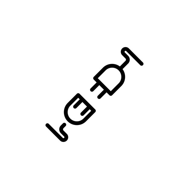 Vector de símbolo de signo de red de tecnología