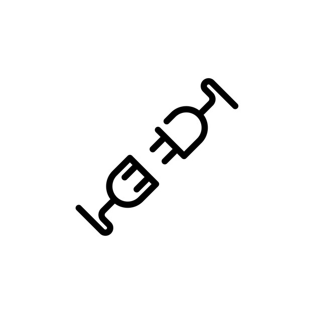 Vector de símbolo de signo de red de tecnología
