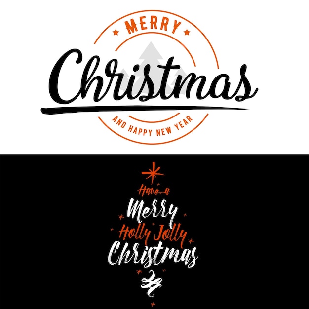 Vector símbolo vectorial de Navidad emblema o etiqueta aislado sobre un fondo blanco