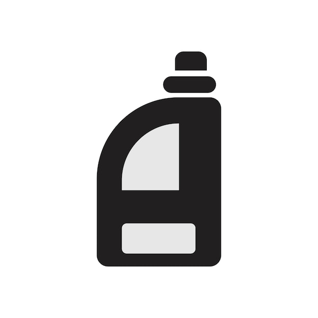Vector de símbolos de detergentes planos Ilustración