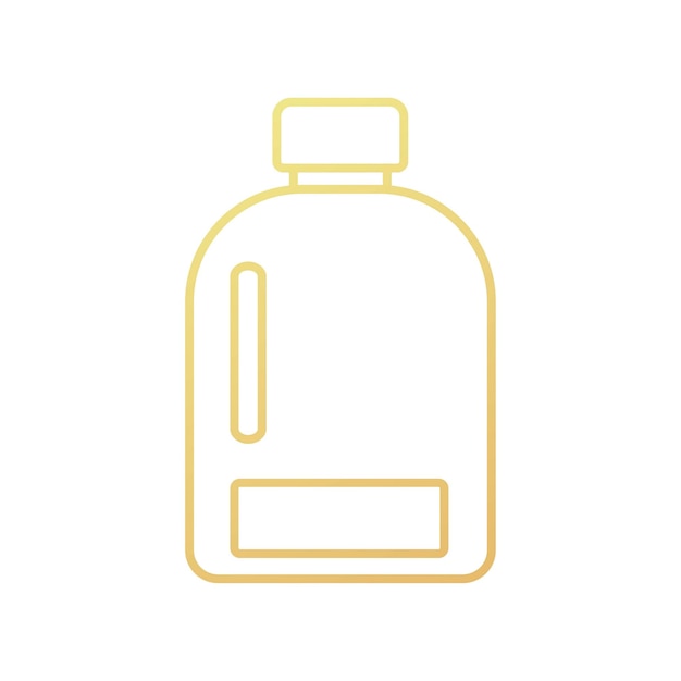 Vector de símbolos de detergentes planos Ilustración