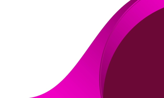Vector simple curva rosa de fondo para el negocio