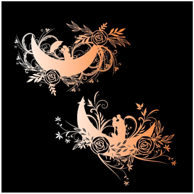 vector simple feliz día de san valentín celebración diseño