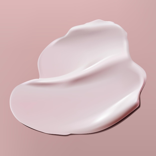 Vector Skincare o Cosmetics Cream Paste 3D ilustración para Lotion Shampoo Shower Gel
