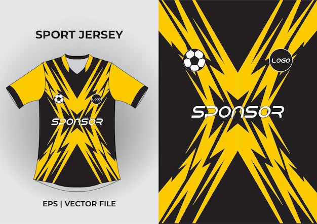 Vector Sport Jersey Fútbol Fondo para la sublimación