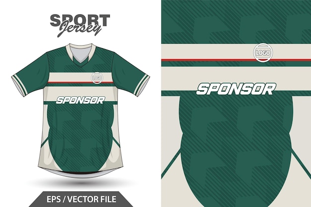 Vector Sport Jersey Fútbol para la sublimación