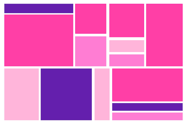 Vector Square Neon Colors Background Abstract para su diseño de recursos gráficos