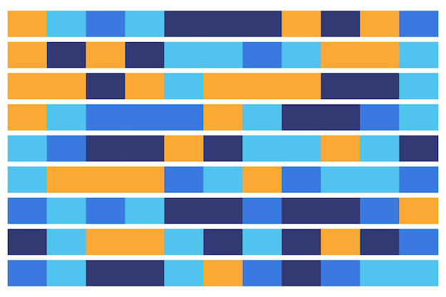 Vector Square Retro Colors Background Abstract para su diseño de recursos gráficos