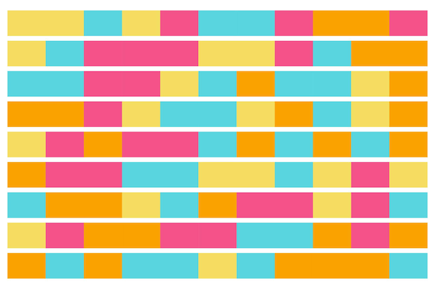 Vector Square Retro Colors Background Abstract para su diseño de recursos gráficos