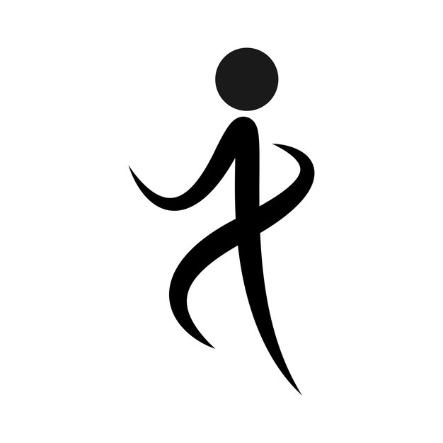 Vector de stock de logotipo de fitness