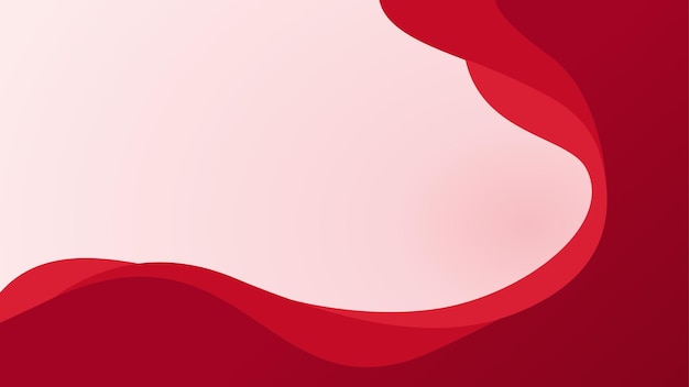 Vector de stock de plantilla de fondo de banner líquido rojo