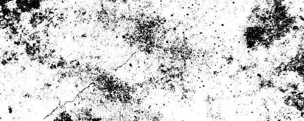 Vector de superposición transparente con textura de grunge sucia