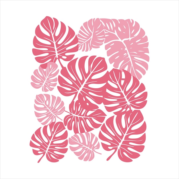 Vector SVG de flores retro creativas