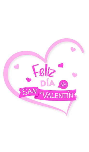 Vector de tarjeta de feliz día de San Valentín