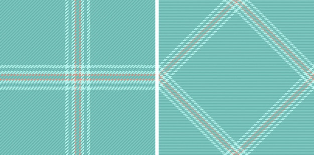 Vector de tartán sin costuras de textura a cuadros con un patrón textil de fondo de tela en colores de invierno