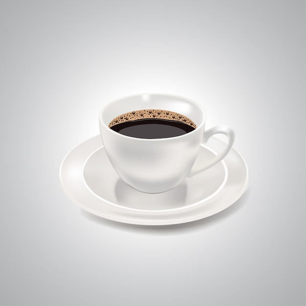Vector vector de la taza de café