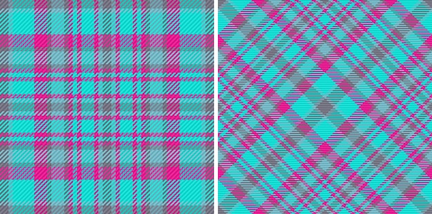 Vector tela textil Fondo transparente tartán Compruebe el patrón de textura a cuadros
