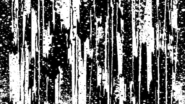 Vector de textura en blanco y negro áspero Efecto de superposición de angustia Ilustración de fondo grunge