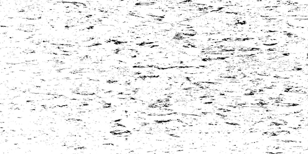 Vector de textura en blanco y negro áspero Textura de superposición de angustia Fondo grunge