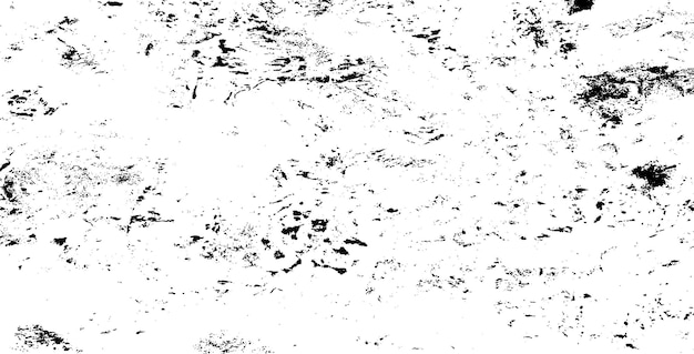 Vector de textura en blanco y negro áspero Textura de superposición de angustia Fondo grunge