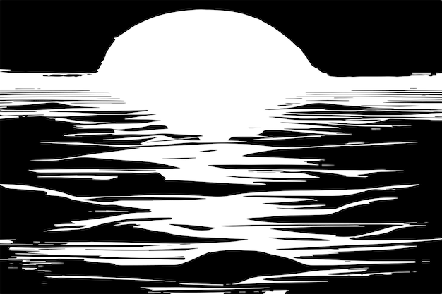 vector de textura en blanco y negro