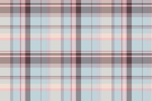 Vector de textura de fondo de tartan con colores claros y pastel