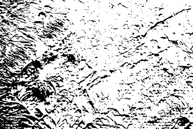 Vector de textura grunge en blanco y negro áspero Sobreposición de fondo de angustia Efecto de textura abstracta