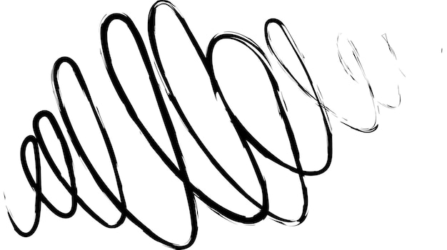Vector de textura de lápiz giratorio ahogado a mano