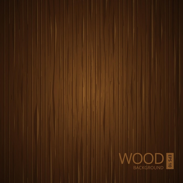 Vector vector de textura de madera oscura fondo de madera natural