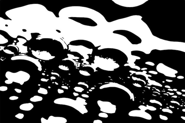 vector de textura negra de las burbujas