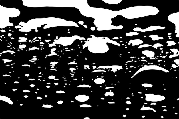 vector de textura negra de las burbujas